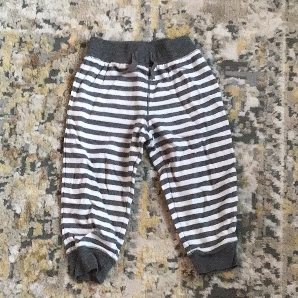 Striped Gray Kids Bottoms